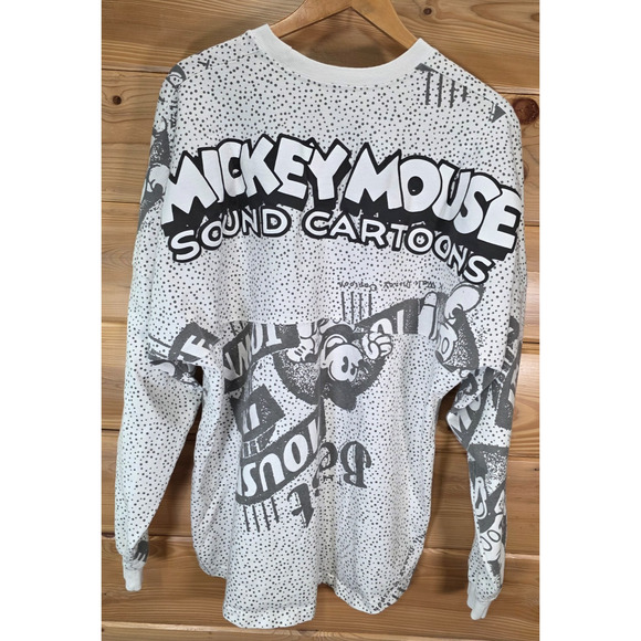 Disney Spirit Jersey Mickey Mouse Sound Cartoons Adult XL Stain Read - Picture 1 of 11